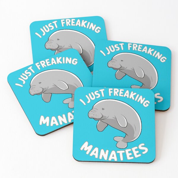 Item preview, I Just Freaking Love Manatees - Adorable Manatee Design designed and sold by SandbarTees.
