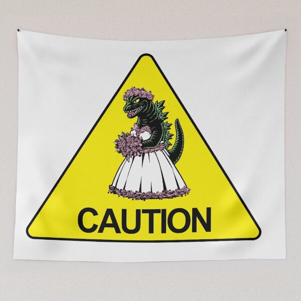 Item preview, Caution Bridezilla designed and sold by OneLittleCrow.