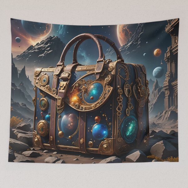 Item preview, Cosmic Suitcase designed and sold by RelinCreates.
