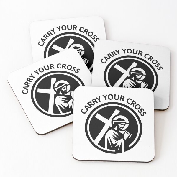 Item preview, Carry Your Cross Black And White designed and sold by PMCreative.