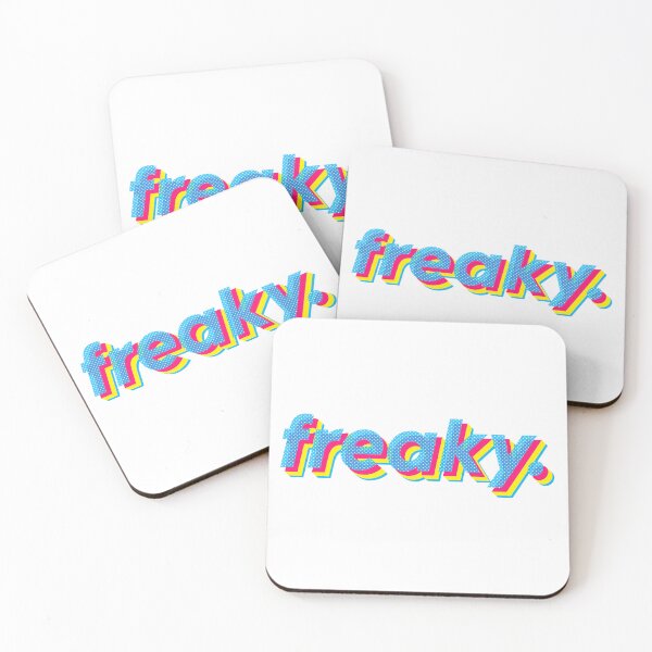 Item preview, freaky. designed and sold by sillygaydesigns.