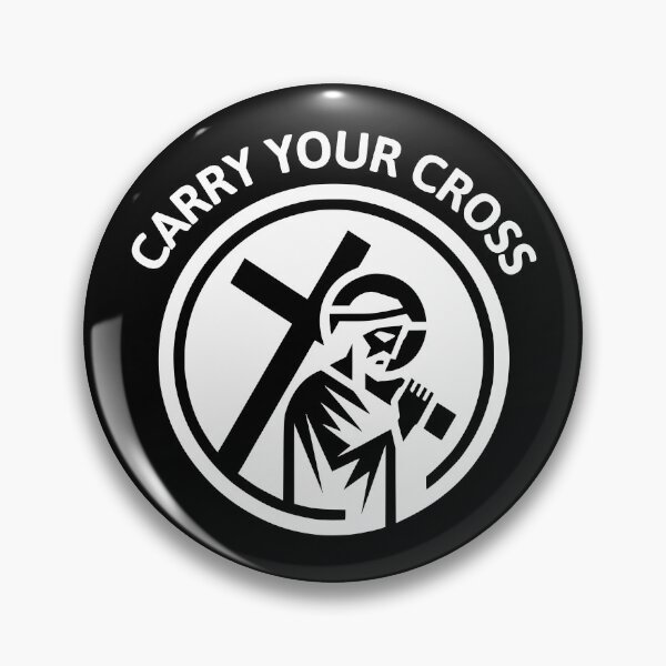 Item preview, Carry Your Cross White And Black designed and sold by PMCreative.