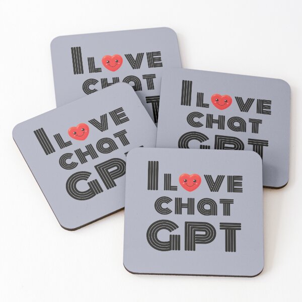 Item preview, I Love Chat GPT designed and sold by CozyLightsStore.