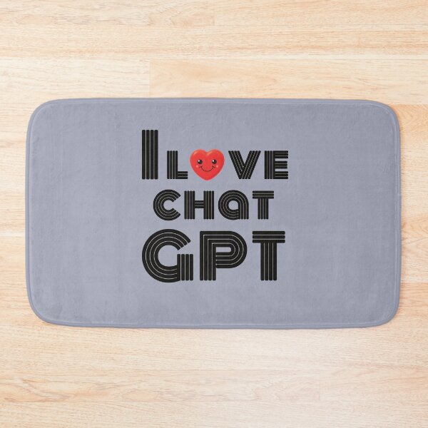 Artikelvorschau, Ich liebe Chat GPT entworfen und verkauft von CozyLightsStore.