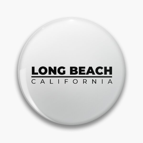 Item preview, LONG BEACH - California - Simple and aesthetic Design - Sticker and many more designed and sold by pixans.