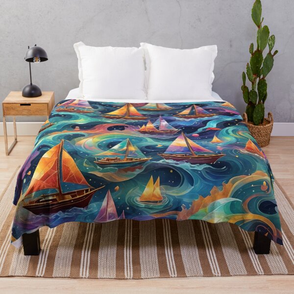Item preview, Rainbow Seas designed and sold by RelinCreates.