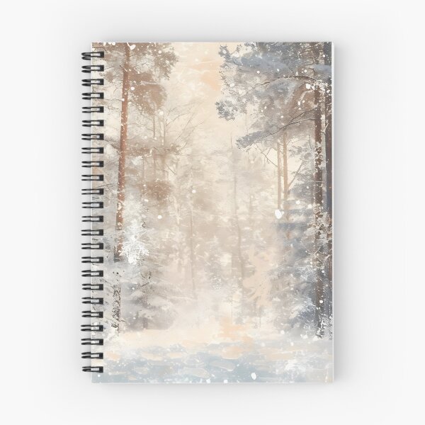 Aperçu de l'œuvre Forêt d'hiver - Saisons rustiques créée et vendue par KootenayDesigns.