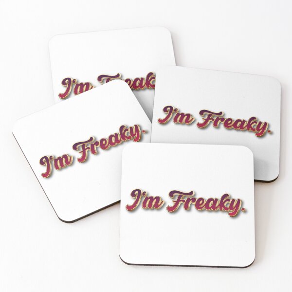 Item preview, I'm Freaky fancy font designed and sold by sillygaydesigns.