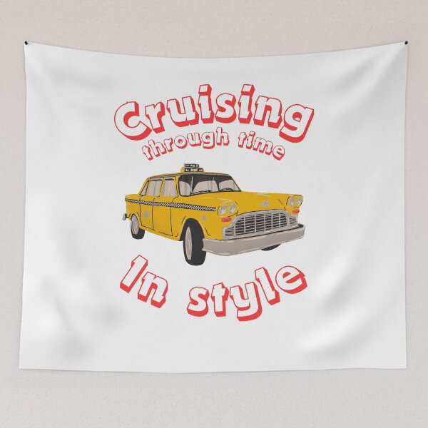 Item preview, Crusin' through time in style-Time traveling in style designed and sold by Efforito.