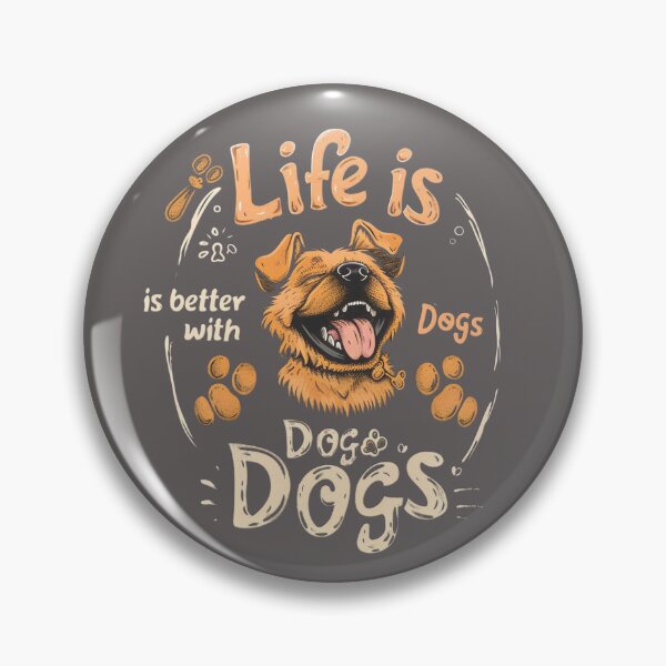 Item preview, Life is better with Dogs designed and sold by FabulDeco2022.