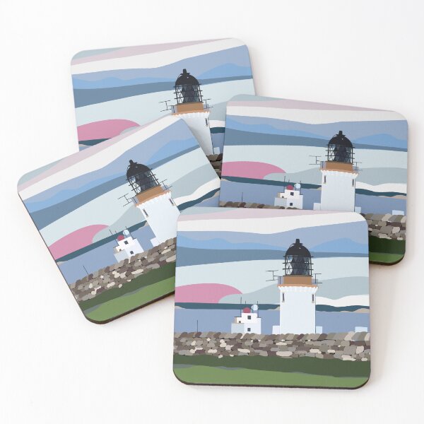 Item preview, Lighthouse at Sunrise, Scotland designed and sold by Nicola Gray.
