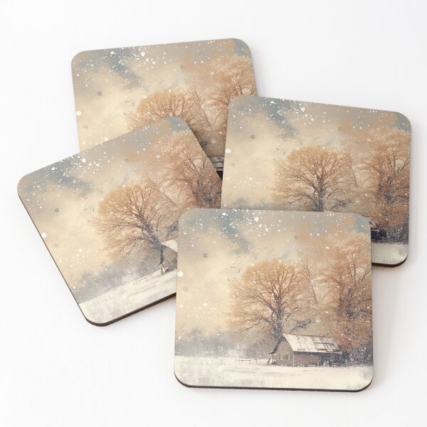 Item preview, Winter House - Rustic Seasons designed and sold by KootenayDesigns.