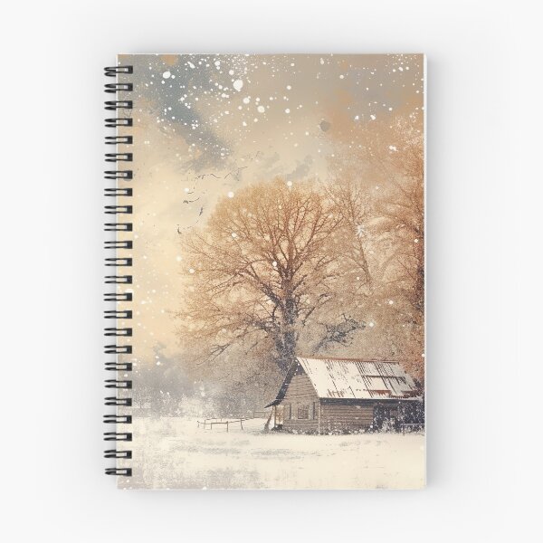 Item preview, Casa de Invierno - Estaciones Rústicas designed and sold by KootenayDesigns.