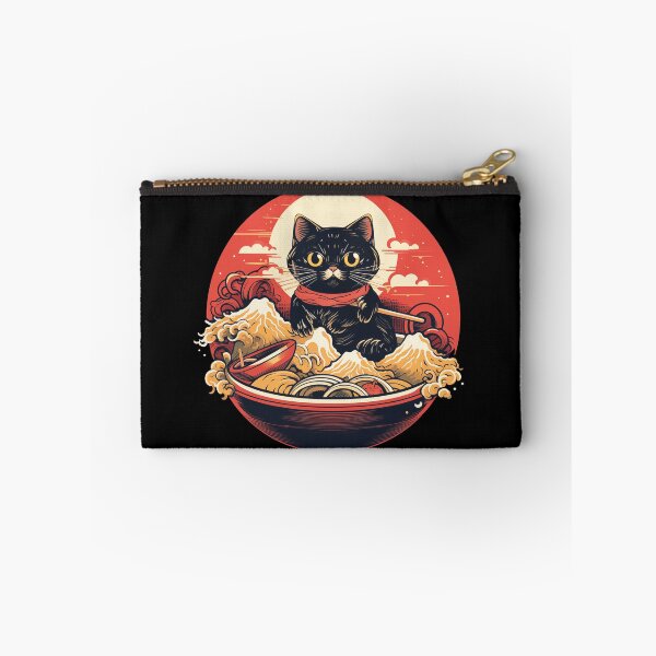 Item preview, Nice cat eating Ramen designed and sold by TeeTemptation.