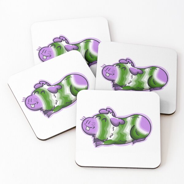 Item preview, Genderqueer Pride Guinea Pig designed and sold by LouiEspoArt.