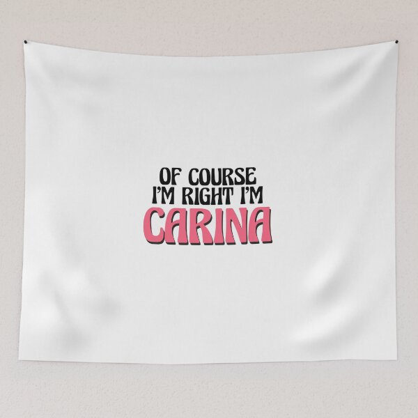 Item preview, Of Course I'm Right I'm Carina designed and sold by Watsonarts.