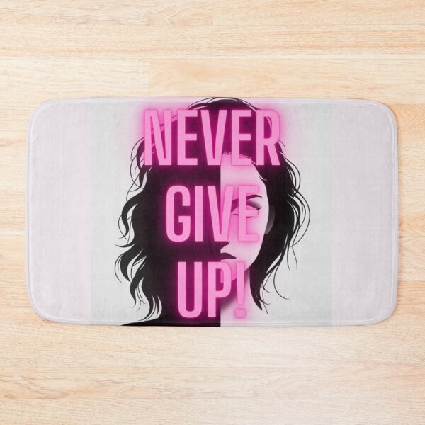 Item preview, Never give up! designed and sold by Arleven.