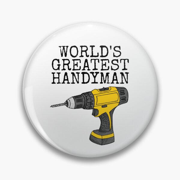 Item preview, World's Greatest Handyman, Builder Carpenter DIY Funny designed and sold by doodlerob.
