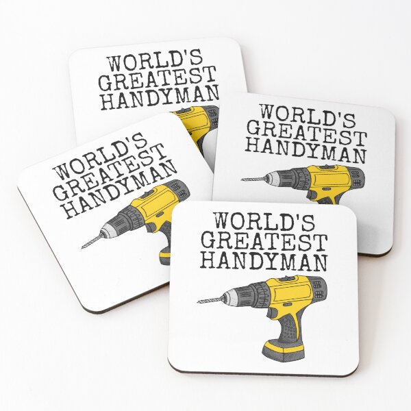 Item preview, World's Greatest Handyman, Builder Carpenter DIY Funny designed and sold by doodlerob.