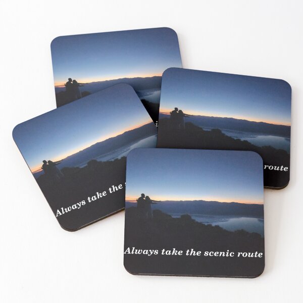 Item preview, Always Take the Scenic Route, Romantic Sunset designed and sold by ColorRoadians.