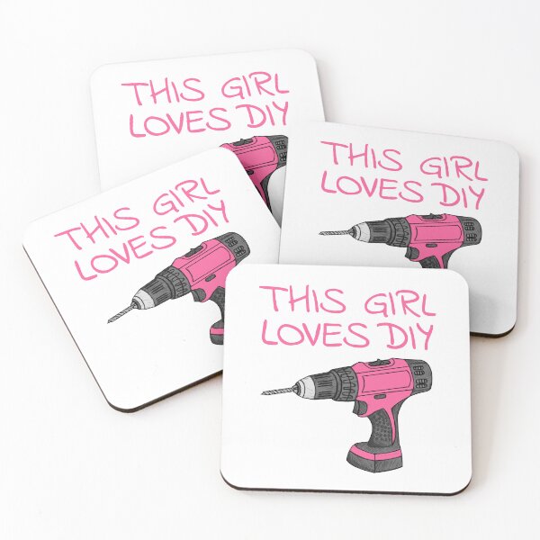 Item preview, This Girl Loves DIY, Female Builder Handywoman Funny designed and sold by doodlerob.