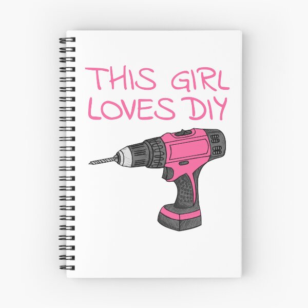 Item preview, This Girl Loves DIY, Female Builder Handywoman Funny designed and sold by doodlerob.