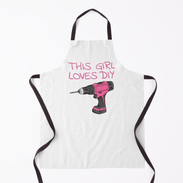 Item preview, This Girl Loves DIY, Female Builder Handywoman Funny designed and sold by doodlerob.