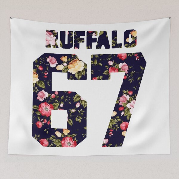 Item preview, Mark Ruffalo - Floral Jersey designed and sold by deluluhaze.