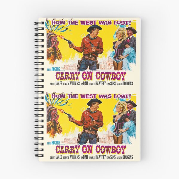 Item preview, Vintage 60s Style CARRY ON Poster Art - Carry On Cowboy designed and sold by Michaelofthe80s.
