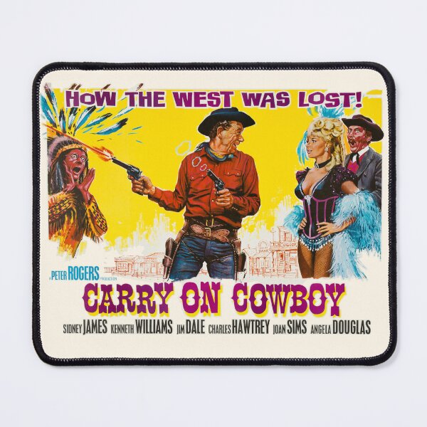 Item preview, Vintage 60s Style CARRY ON Poster Art - Carry On Cowboy designed and sold by Michaelofthe80s.