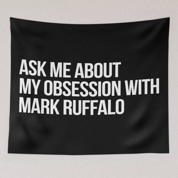 Item preview, Ask me About my Obsession with Mark Ruffalo designed and sold by deluluhaze.