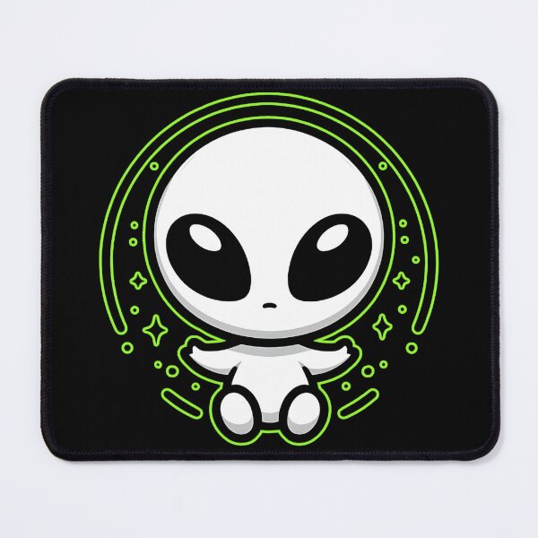 Item preview, Otherworldly Cuteness Minimalistic Alien designed and sold by Dynke.