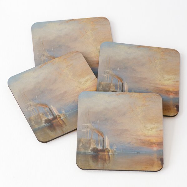 Item preview, The Fighting Temeraire Turner Sunset Seascape Painting designed and sold by VintageArchive.