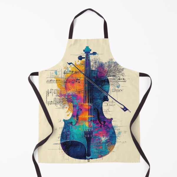 Item preview, A violin, a score, it's a party designed and sold by aghnadarragh.