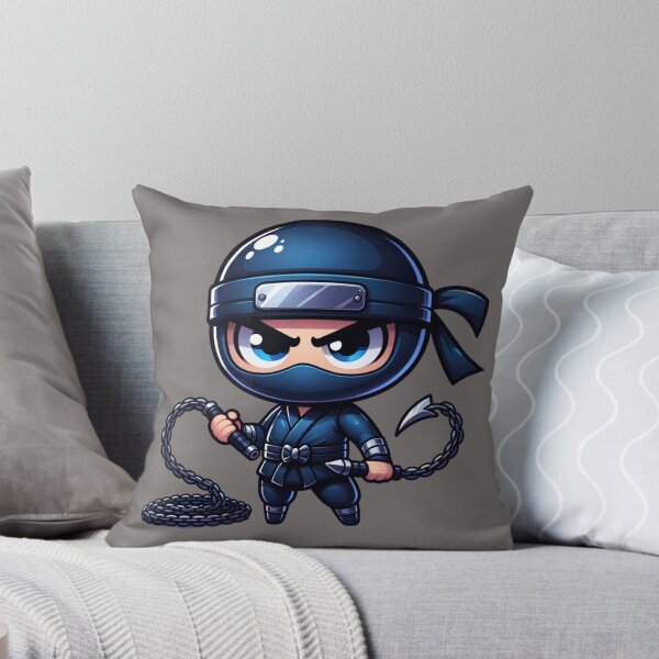Item preview, Cute Kawaii Ninja Warrior 13 designed and sold by Redblackman.