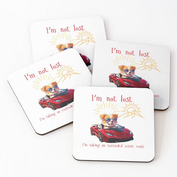 Item preview, I'm not lost I'm taking an extended route.  designed and sold by Zha-Zha Designs.