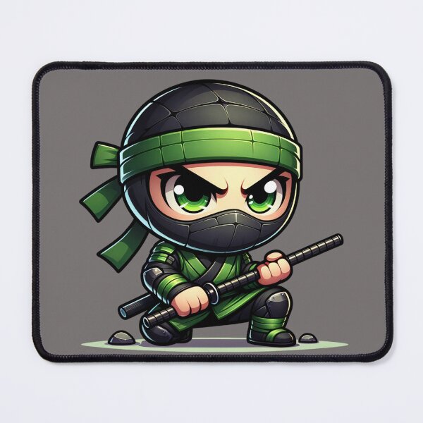 Item preview, Cute Kawaii Ninja Warrior 15 designed and sold by Redblackman.