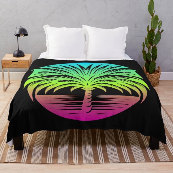 Item preview, Tropical Palm Sunset - Vibrant Gradient Design designed and sold by SportyAndArtful.