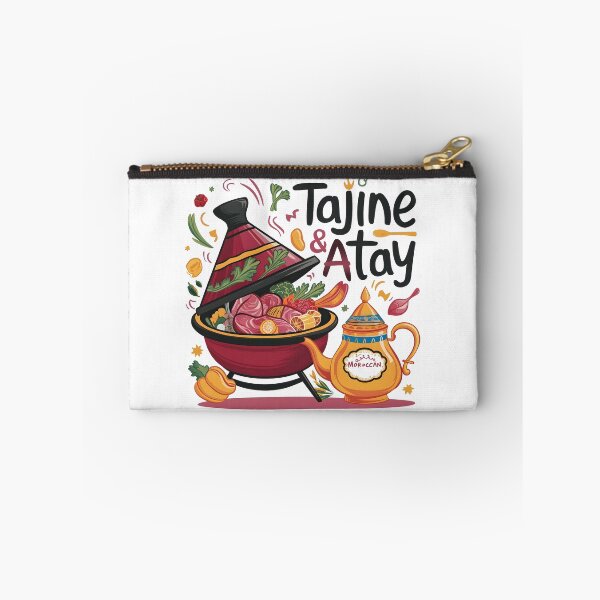 Item preview, Vibrant Moroccan Tajine & Teapot Illustration - Festive Tagine Party Poster designed and sold by Creatiforge.