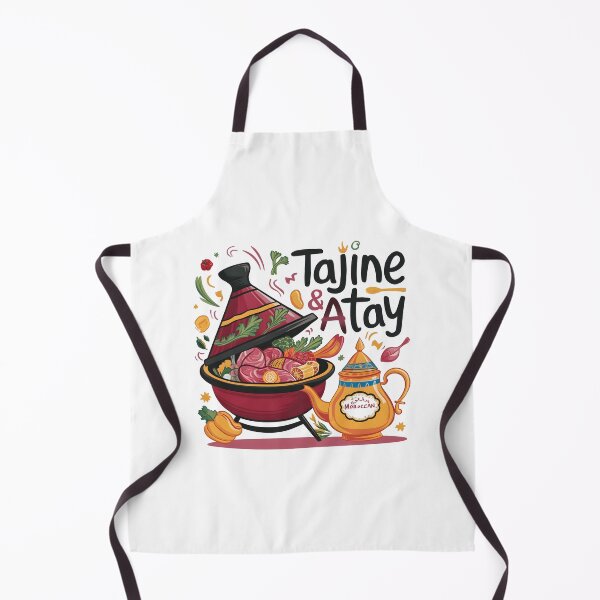Item preview, Vibrant Moroccan Tajine & Teapot Illustration - Festive Tagine Party Poster designed and sold by Creatiforge.