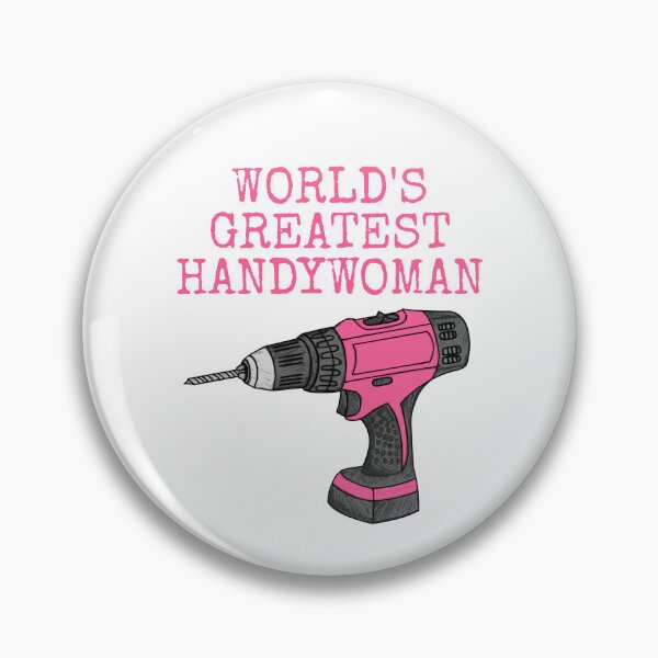 Item preview, World's Greatest Handywoman, Female Builder Carpenter DIY Funny designed and sold by doodlerob.