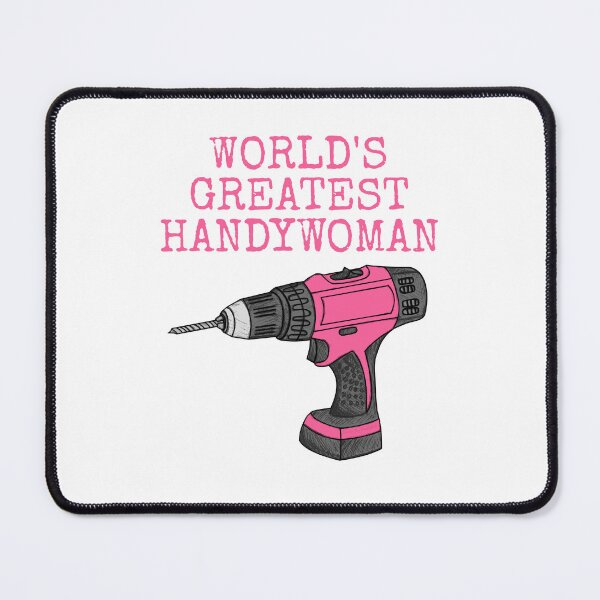 Item preview, World's Greatest Handywoman, Female Builder Carpenter DIY Funny designed and sold by doodlerob.