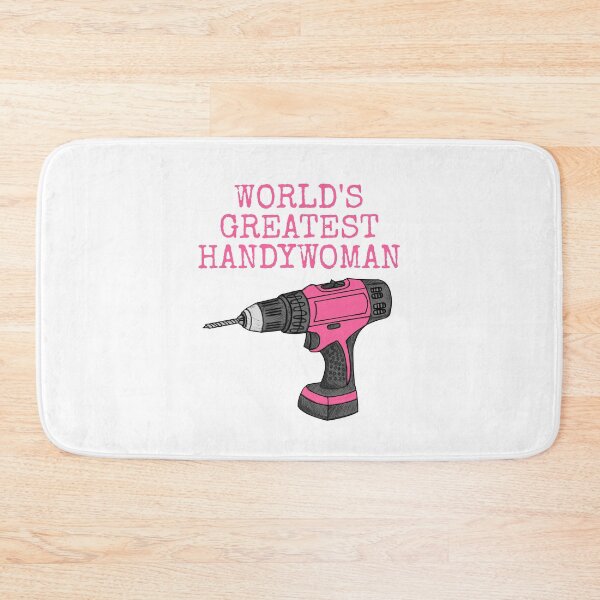 Item preview, World's Greatest Handywoman, Female Builder Carpenter DIY Funny designed and sold by doodlerob.