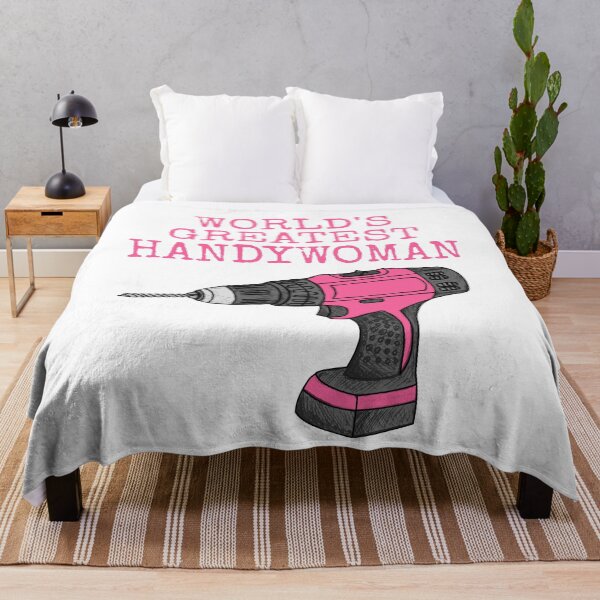 Item preview, World's Greatest Handywoman, Female Builder Carpenter DIY Funny designed and sold by doodlerob.
