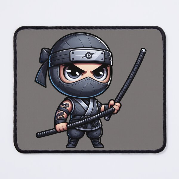 Item preview, Cute Kawaii Ninja Warrior 18 designed and sold by Redblackman.
