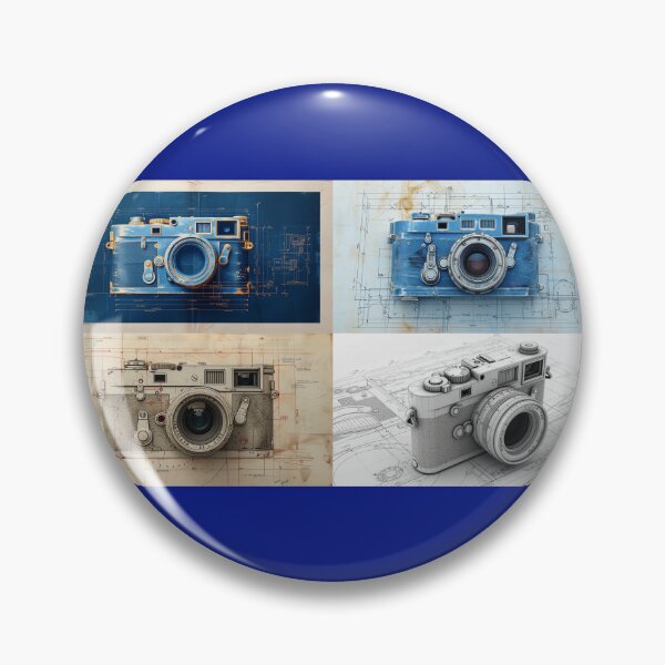 Item preview, Vintage Camera Blueprints designed and sold by Rustic + Rose Creative Co..