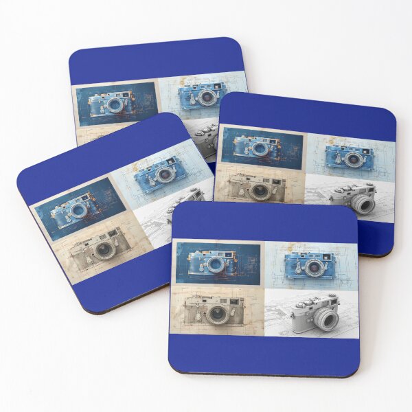 Item preview, Vintage Camera Blueprints designed and sold by Rustic + Rose Creative Co..