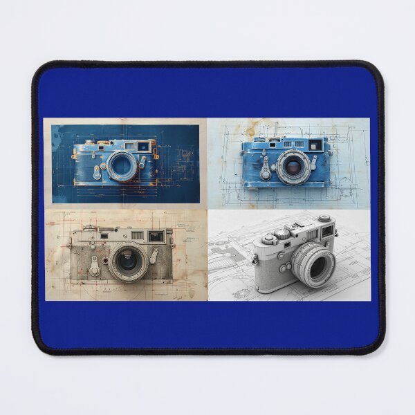 Item preview, Vintage Camera Blueprints designed and sold by Rustic + Rose Creative Co..