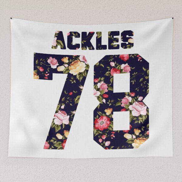 Item preview, Jensen Ackles - Floral Jersey designed and sold by deluluhaze.