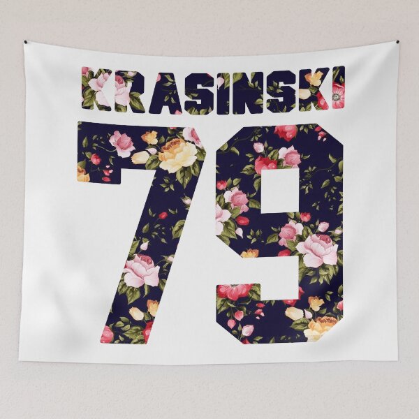 Item preview, John Krasinski - Floral Jersey designed and sold by deluluhaze.